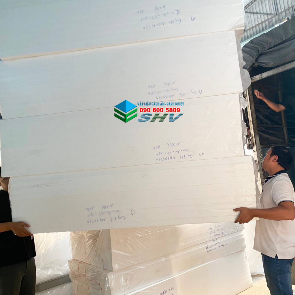 xốp tôn nền xốp đổ bê tông công trình